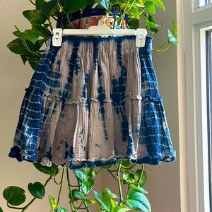 S/M blue/gray skirt
